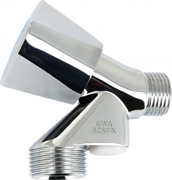 Bonfix Beluchterkraan - sans keerklep 1/2 x 3/4 - avec verchroomde knop