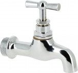 Bonfix Sanitaire robinet - avec sortie lisse 1/2 - poli laiton