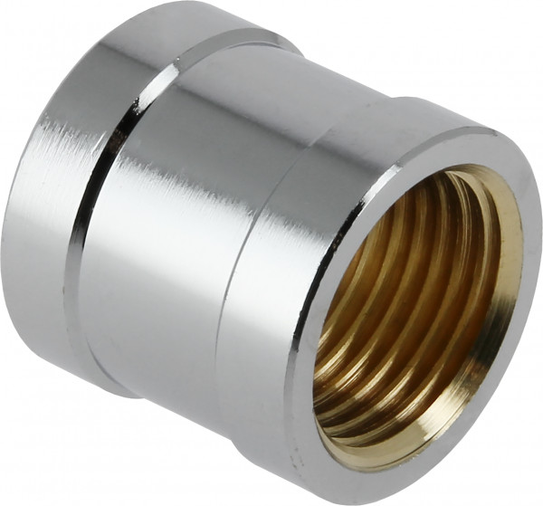 Bonfix Draadfitting Sok 3/8 - 2 x filetage femelle - Chroom