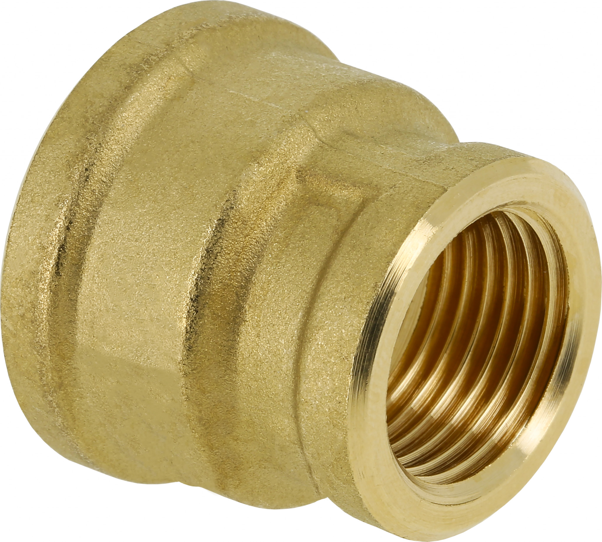 Bonfix messing verloopsok - 1/4 x 1/8 Binnendraad afbeelding