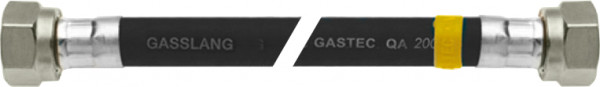 Bonfix Universel pliable - et caoutchouc kit tuyau de gaz 40 cm - avec 2 x écrou tournant M24 filetage femelle
