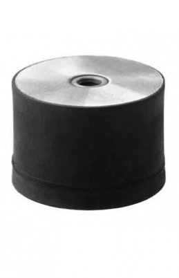 Cylindrique Amortisseur de vibrations Type C 150 x 60 - 55 Shore M16i