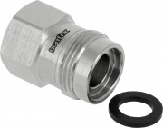 Bonfix Inox gasflexibels voor België Nippel ISO 7 - voor gasflexibles 1/2 - 2 x buitendraad