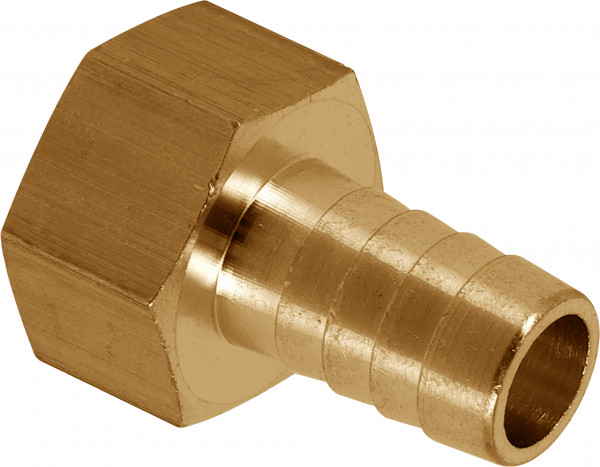 Bonfix Draadfitting Slangpilaar 1/4 x 14 - filetage femelle x mm (diameter)