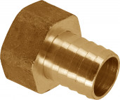 Slangverbinder - 16mm - messing