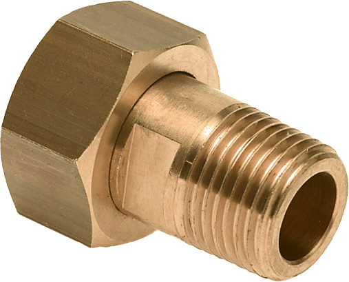 Bonfix 2-delige raccord - avec geborgde neopreenring 3/4 x 1/2 - wartelmoer x conique filetage mâle