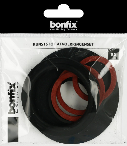 Bonfix Afvoerringenset Afvoerringenset assortiment - 9 stuks