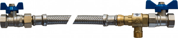 Bonfix Vulset Cab inox 1/2 x 1/2 - 2 x filetage femelle - longueur: 40 centimeter