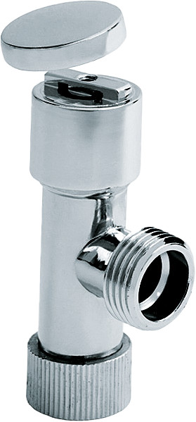 Bonfix Beluchterkranen T-aérateur - verchroomd 1/2 - filetage femelle x filetage mâle