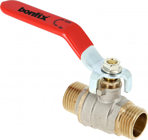 Bonfix Robinet à boisseau sphérique - 1/2'' filetage mâle PN25