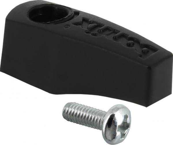 Bonfix verchroomd Knop pour kogelstopkraan 22 - avec schroef