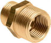 Bonfix Sanitary tap faucet accessories - Round wall plate - with connection piece 1/2 - chrome-plated brass