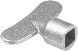 Bonfix Sanitaire tapkraan toebehoren - Sleutel sanitaire tapkraan 6 mm pour 71410 chroom