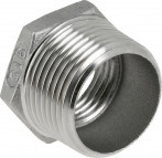 Bonfix Draadfitting Slangpilaar 1/2 x 14 - buitendraad x mm (diameter) - verchroomd