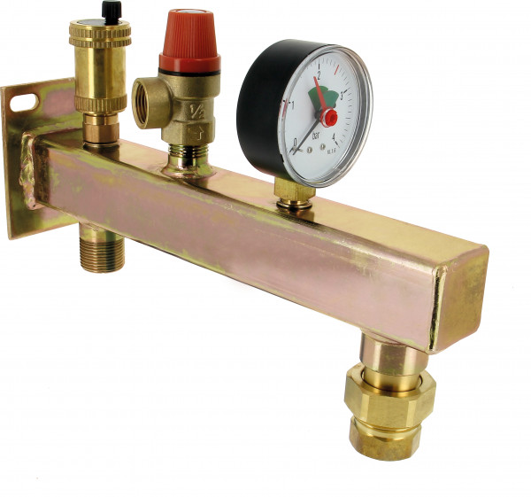 Bonfix Expansievatbeugel vierkant 3/4 x 3/4 - filetage mâle x filetage femelle