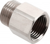 Bonfix 2-delige koppeling - met geborgde neopreenring 3/4 x 1/2 - wartelmoer x conische buitendraad