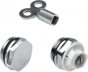 KIT straight H valve+thermostatic head+adapters 16/12+1\2"x3