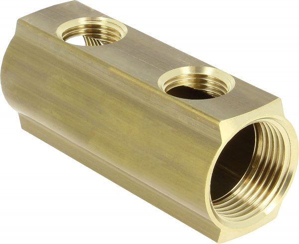 Bonfix Collector zwaar 50 mm 2 groeps - 2 x 1" - groepen: 1/2 binnendraad