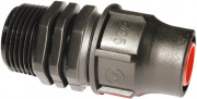 Schroef raccord et T pour tuyau goutte-à-goutte PE - 16mm x 3/4”
