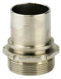 Slangtule Tankwagen RVS - Uitwendig schroefdraad