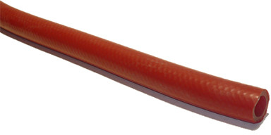 Tuyau silicone - FDA - Rouge - 5x10mm (Rouleau 50m)