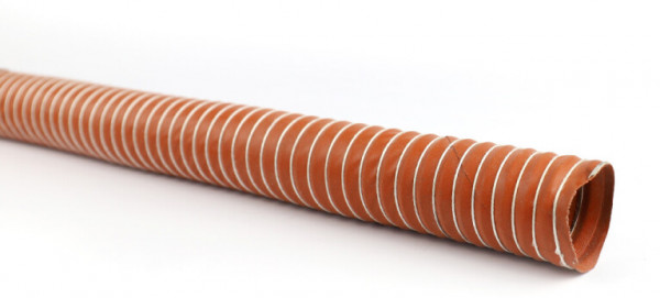 Luchtafvoerslang / Tuyau de ventilation - 2 wandig - Silicone - 127mm (Rouleau 4m)