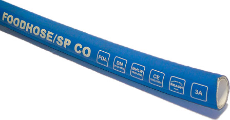 Zuivelslang - Levensmiddelen slang Zuig/Pers Foodhose SP - FDA - 63,5x78,5mm (Per Rol 40m)