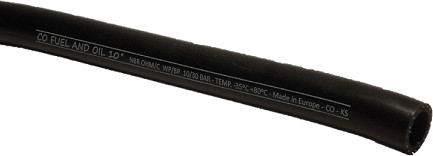 Brandstofslang - persslang - NBR - 10x17mm (Per Meter)