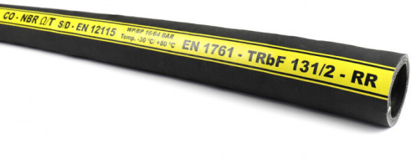 Brandstofslang / Tuyau d'aspiration-Tuyau de refoulement - NBR / CR - 75x91mm (Au mètre)