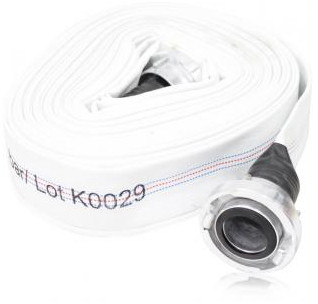 Tuyau pompier - 30 mètre - Économique - Complet - 75mm / 3" - 2x Raccord Storz - Nok 89