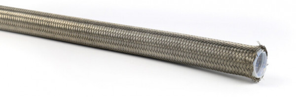Teflon slang (Geribbeld) - RVS Omvlochten - Voedselslang - 50mm (Rol 100m)