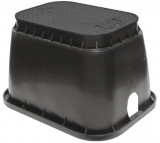 Montageplaat pour Rechthoekige grondput avec diameter 275mm - inclus 4 klembeugels avec 1" aansluitmaat