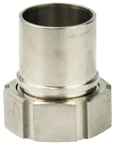 Tankwagenkoppeling Slangtule - RVS - 63mm x 2-1/2” binnendraad