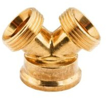 Geka schroefkoppeling 3-weg - draadaansluiting 3/4"