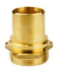 Tankwagenkoppeling Slangtule - Messing - 75mm x 3” buitendraad