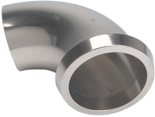 Zuivelkoppeling - DIN 11851 - Koppelbocht 90° Punt x Las - DN50 - 49mm x 53mm - RVS 304