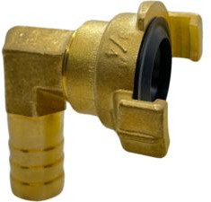 Raccord Geka Haaks - Embout de tuyau 90° 19mm