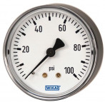 Pressure gauge Reducing Brass nickel plated 1/8" female thread x 1/4" male thread
