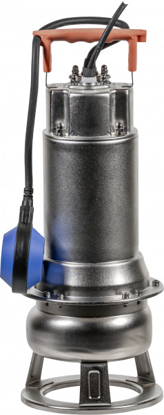 Dompelpomp met vlotter - KIN pumps DHD 3A - RVS - 230 volt - Inclusief 10 meter snoer (Max. capaciteit 18m³/h)