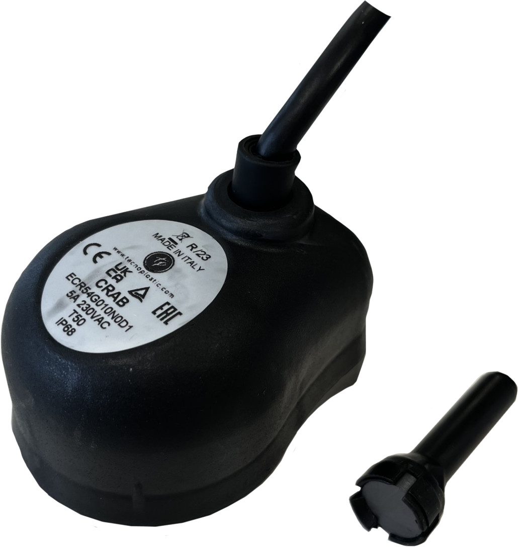 Kin Pumps Pompschakelaar - Crab Sensor - inbouw (0,7m kabel)