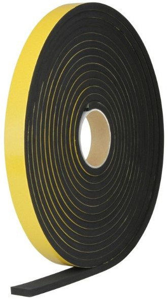 Celrubber NP400 - EPDM - Zelfklevend - 3mm (h) - 10mm (b) - Rol25m