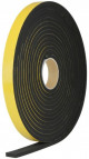 Zellgummi - NP400 - EPDM - Moosgummi - Selbstklebend - 8mm (h) - 10mm (b) - Rolle 10m