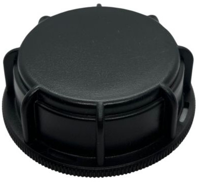 IBC Adaptateur - Bouchon de fermeture - Filetage femelle - S60x6 - Noir