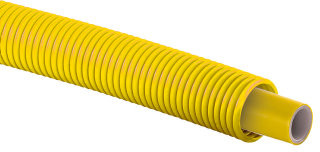 Uponor - GAS meerlagenbuis - in mantelbuis - 20mm - jaune (Per Rouleau 75m)