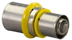 Uponor MLC-G gas perskoppeling réducteur - pers x pers - 25mm x 20mm