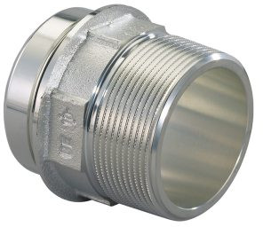 Uponor RS adapter - RS2 x buitendraad - RS2 x 2-1/2" afbeelding