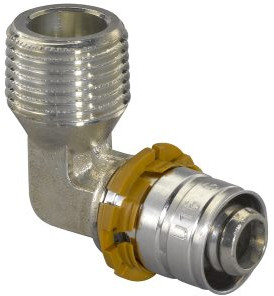 Uponor S-Press draad coude 90° - pers x filetage mâle - 40mm x 1-1/4
