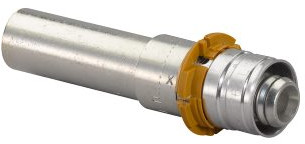 Uponor S-Press overgangs koppeling - pers x spie - 14mm x 15mm (Cu)