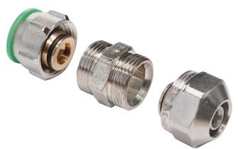 Uponor S-Press renovatie overgang - Knel x knel - 20 x 2,25mm - 20 x 2,5mm