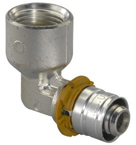 Uponor S-Press schroef coude 90° - pers x filetage femelle - 50mm x 1-1/2